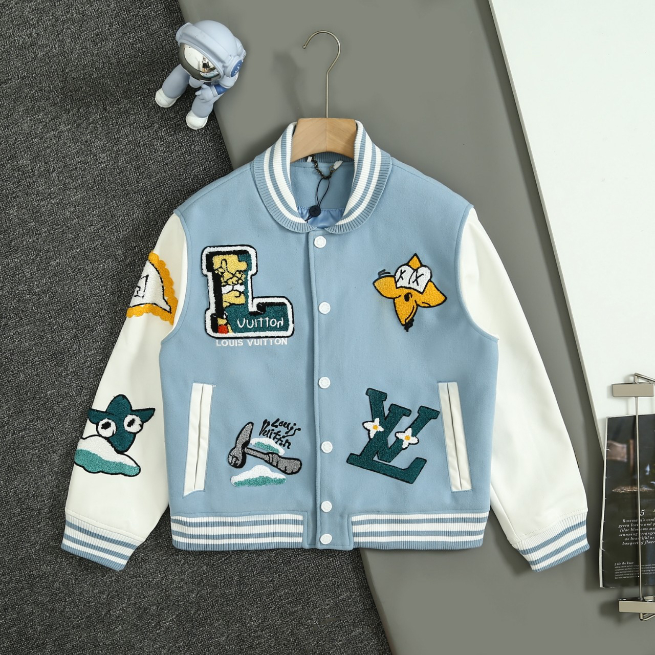 ルイ・ヴィトン「Louis Vuitton」モダンベースボールジャケット