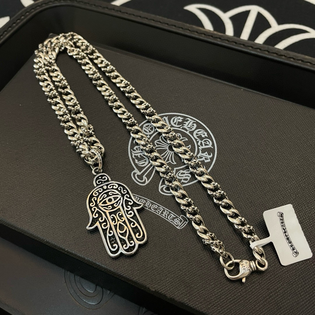 クロムハーツ「Chrome Hearts」シンプルペンダントネックレス - ユニセックス