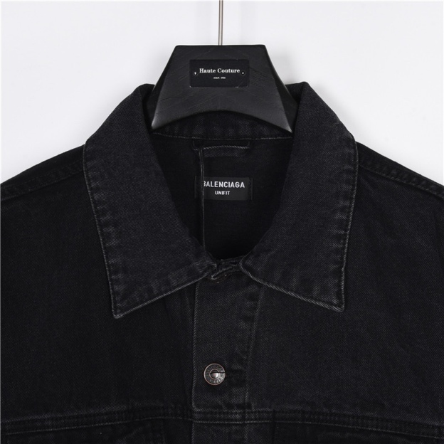 [Copy]Balenciaga / バレンシアガ 24ss 手描きグラフィティプリントのジーンズジャケット