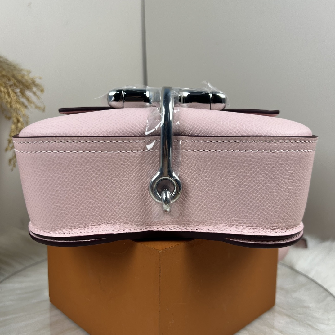 【厳選新入荷】エルメス Della Cavalleria Mini サドル金具クロスボディバッグ「乗馬モチーフ本革ショルダー」
