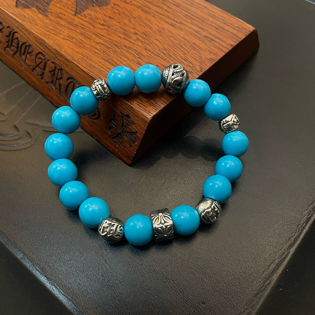 クロムハーツ「Chrome Hearts」ブレスレット - ヴィンテージ＆ロックテイスト ペア用