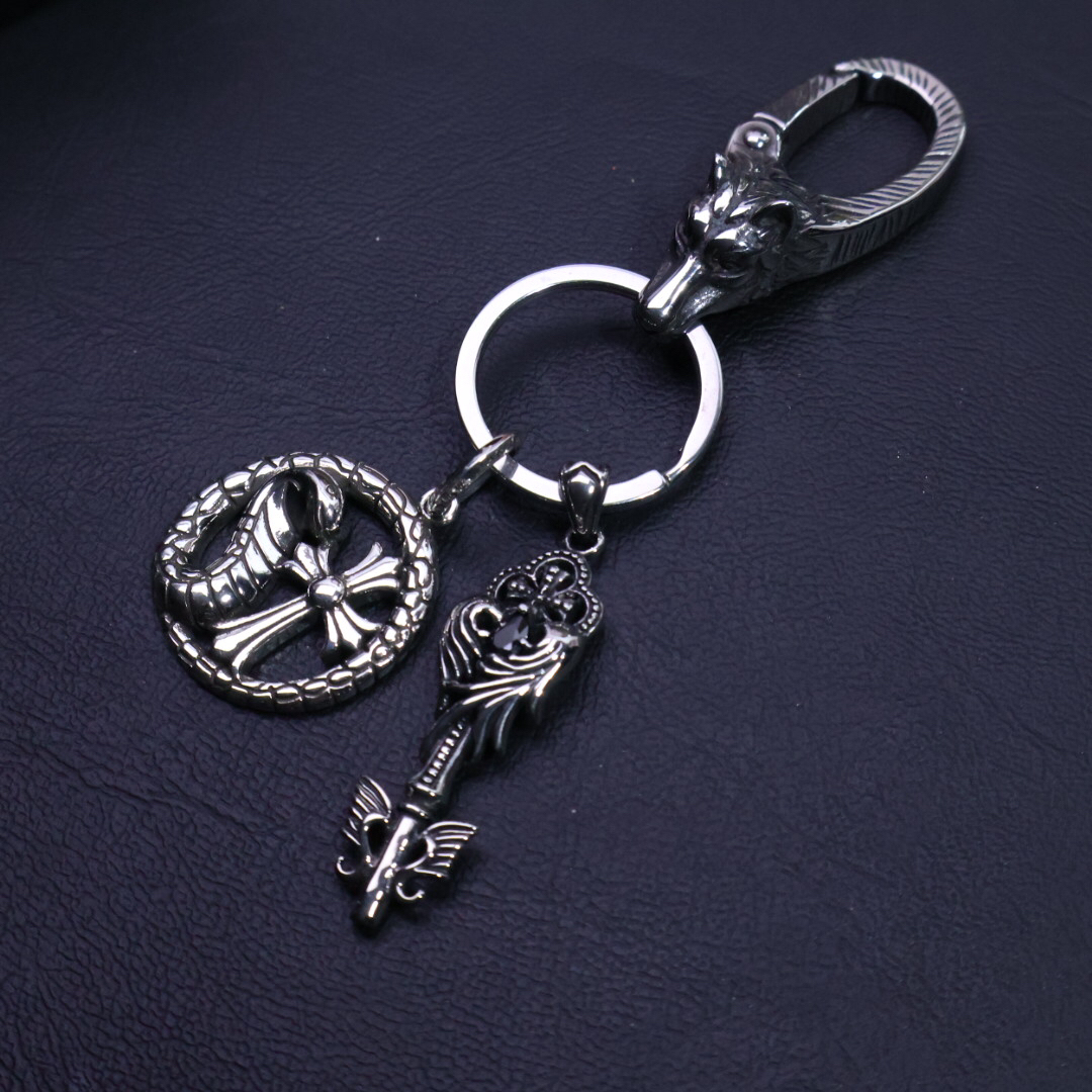 クロムハーツ「Chrome Hearts」キーホルダー＆バッグチャーム - トレンドシンボル
