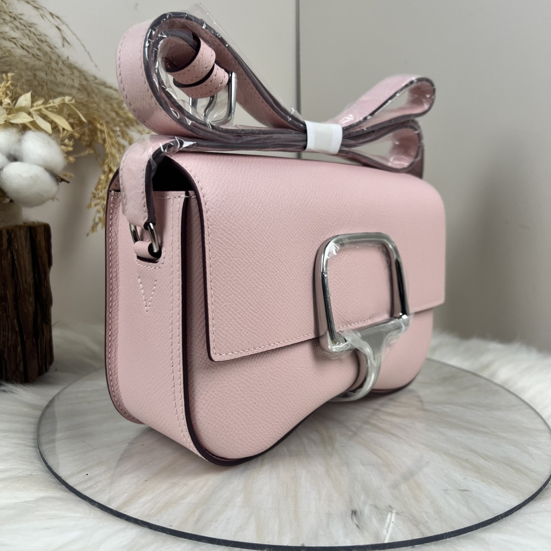 【厳選新入荷】エルメス Della Cavalleria Elan サドル金具クロスボディバッグ「乗馬モチーフ本革ショルダー」