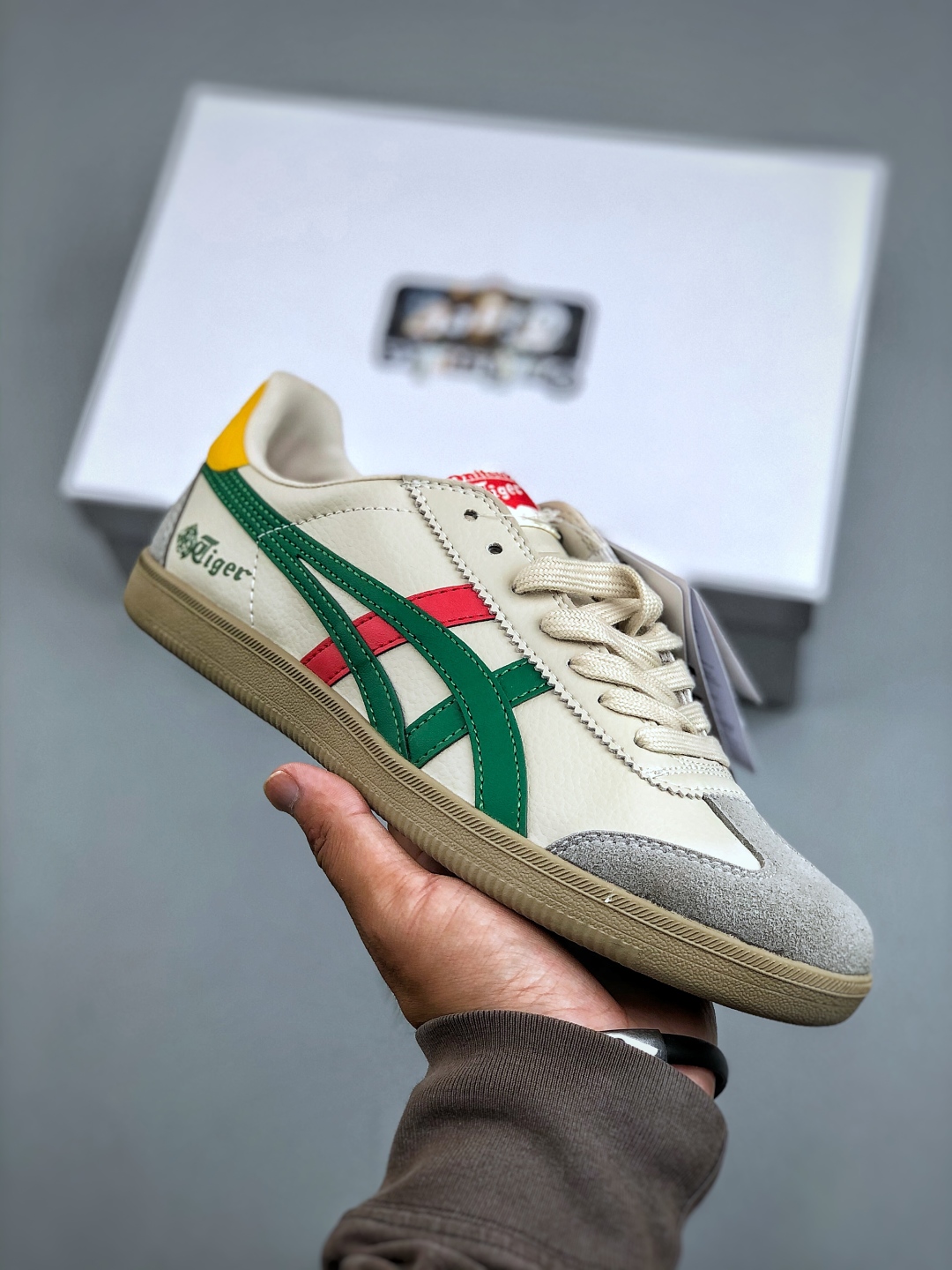 オニツカタイガー「Onitsuka Tiger」Tokuten ― ローカット レトロ ランニングスニーカー