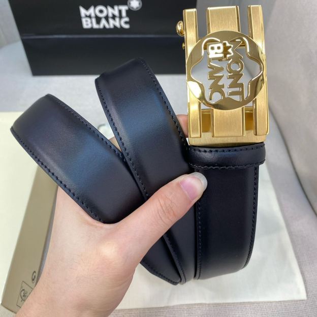 モンブラン「Montblanc」男性用自動ベルト100cm