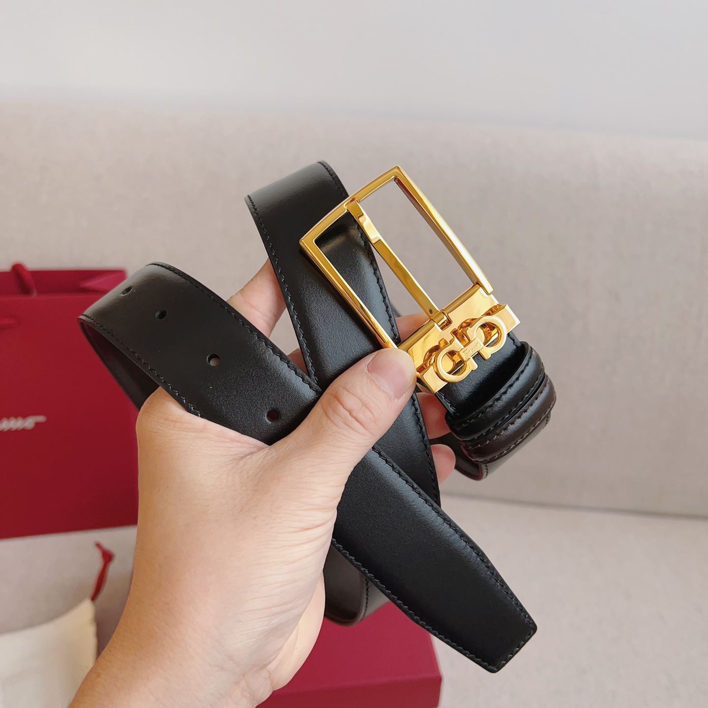 フェラガモ「Ferragamo」リバーシブルベルト