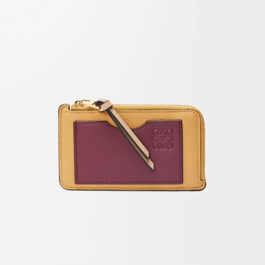 ロエベ「LOEWE」コインカードホルダー（ソフトグレインカーフ）