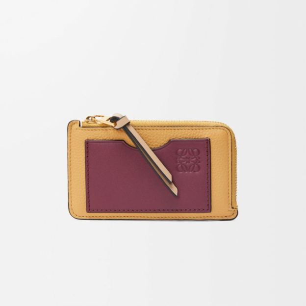 ロエベ「LOEWE」コインカードホルダー（ソフトグレインカーフ）