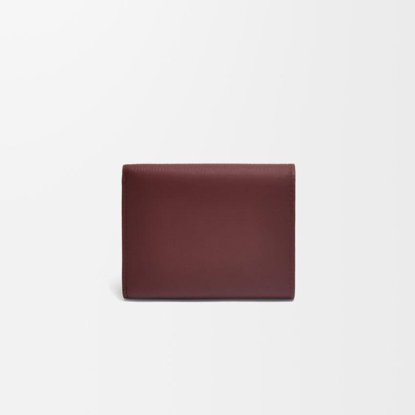 ロエベ「LOEWE」アナグラム トライフォールド ウォレット（ペブルグレインカーフ）