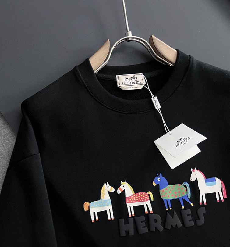 エルメス「Hermès」秋冬新作ラウンドネックスウェット