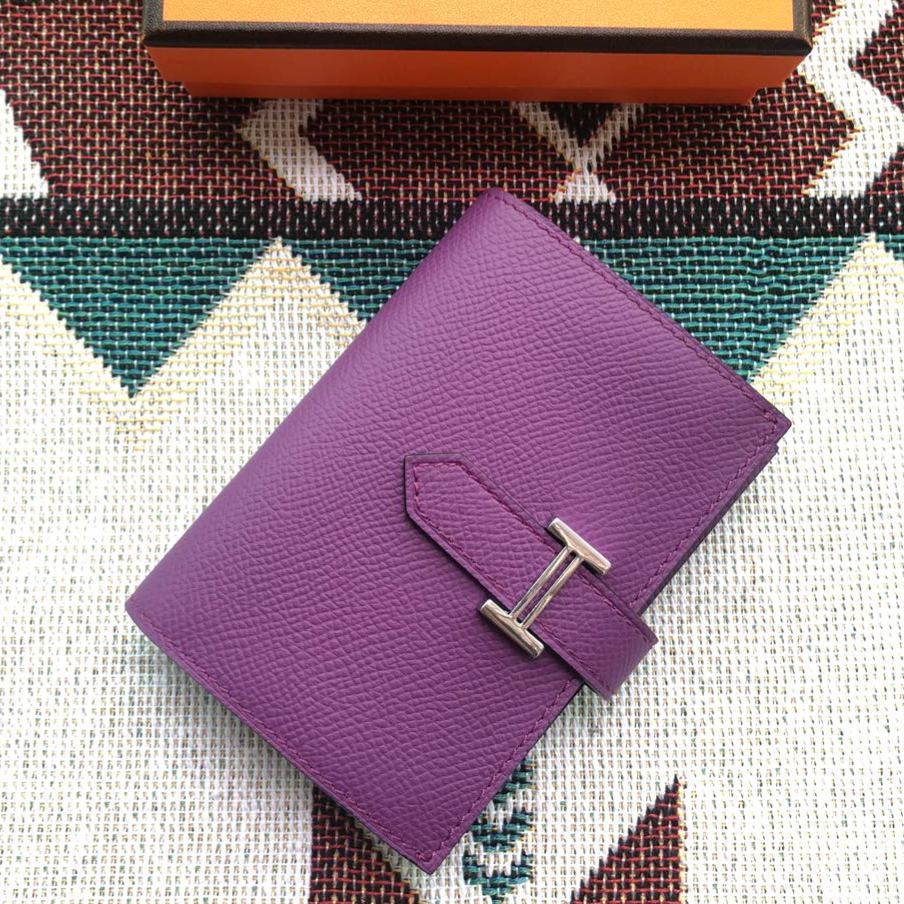 エルメス「Hermès」Bearn Ｈ扣 新作カードケース