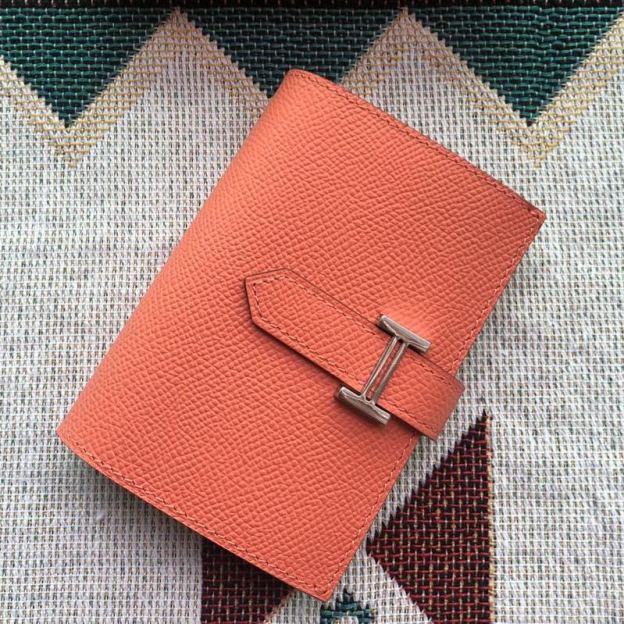 エルメス「Hermès」Bearn Ｈ扣 新作カードケース