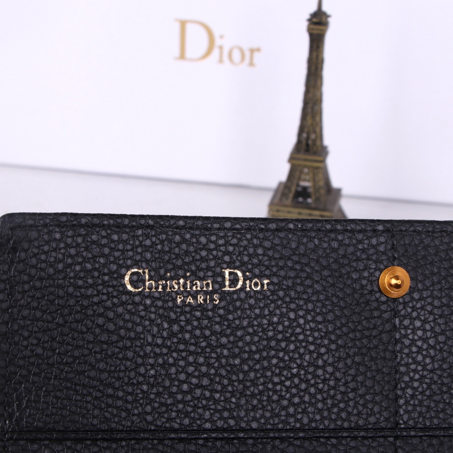 ディオール「Dior」Caro Orchid ロングウォレット