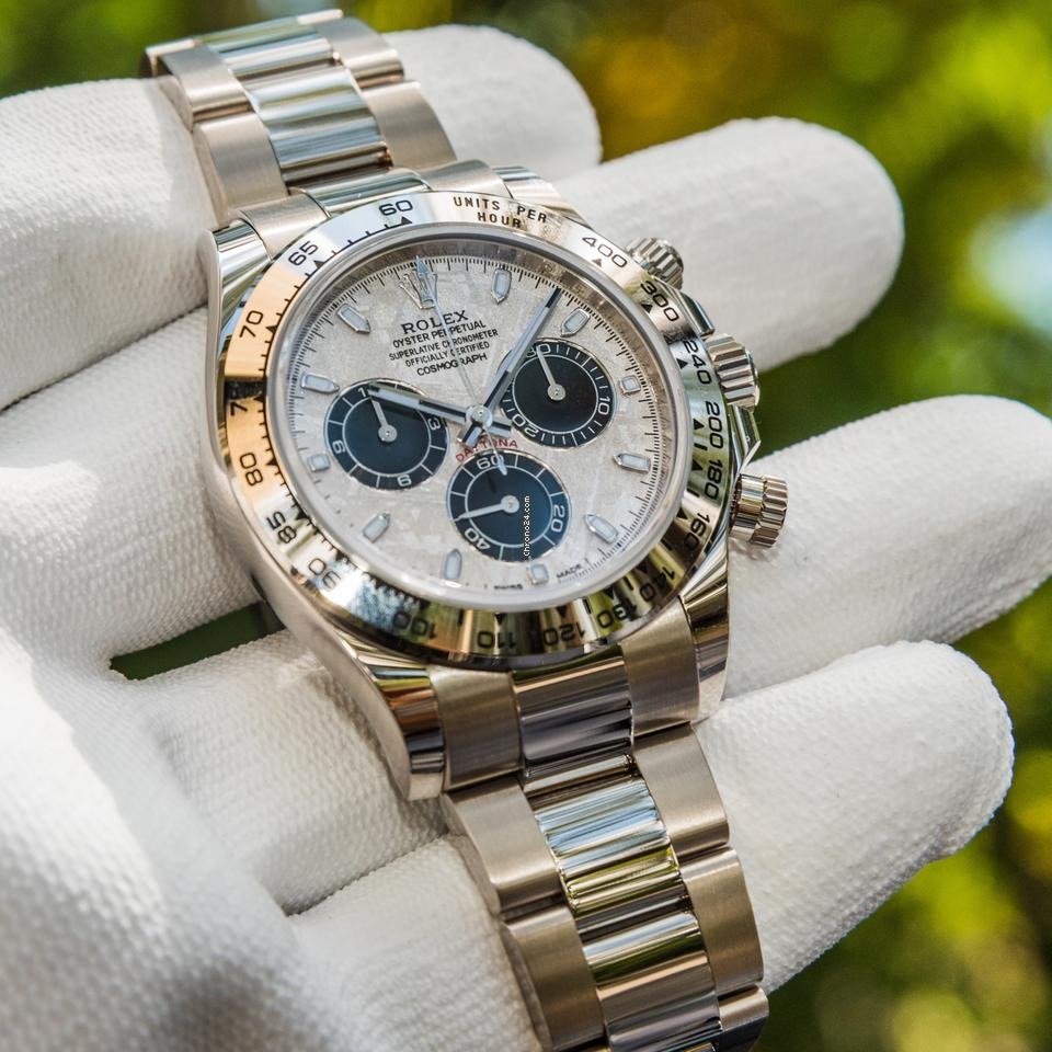 ロレックス「Rolex」コスモグラフ デイトナ メテオライトダイヤル 腕時計 40mm