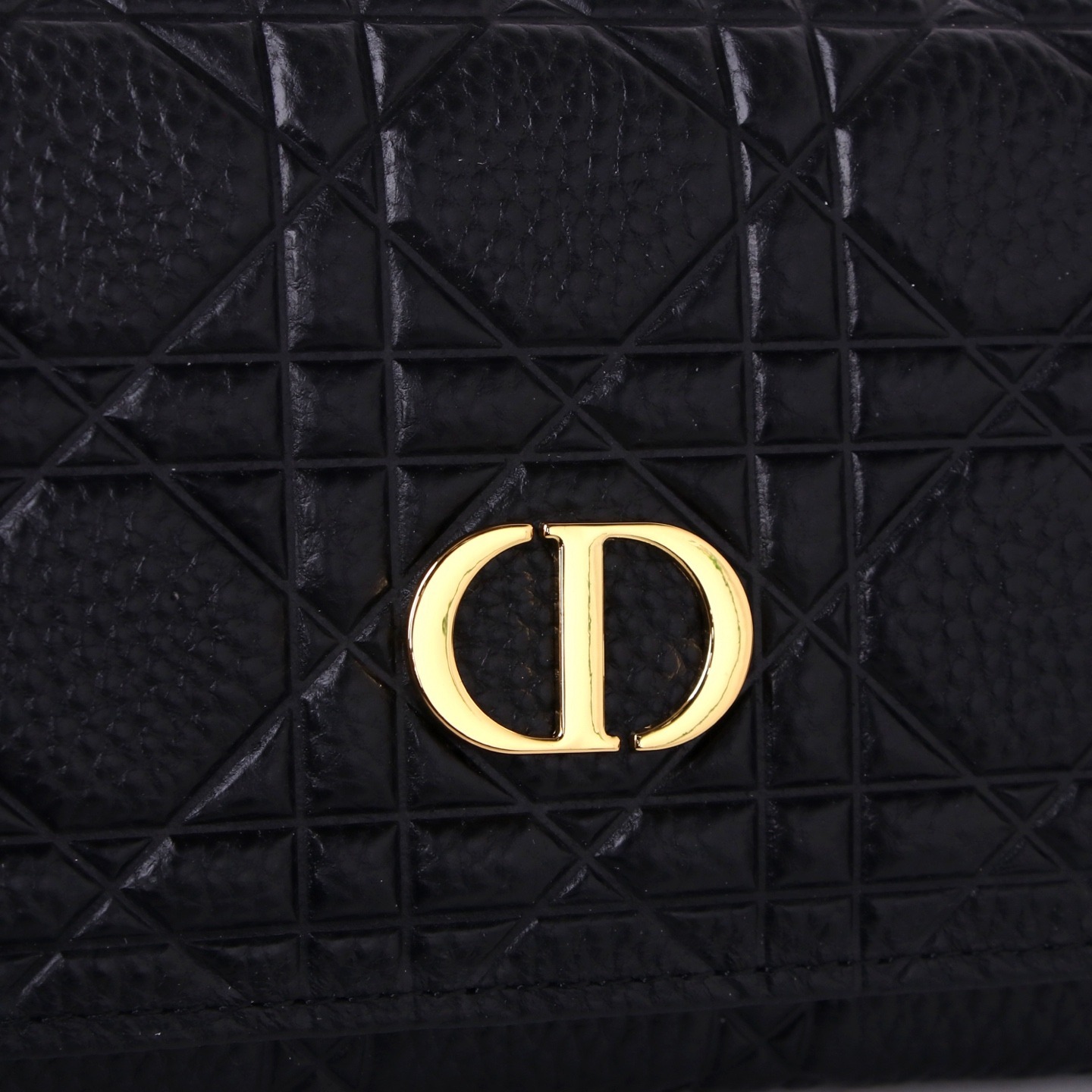 ディオール「Dior」Caro Orchid ロングウォレット
