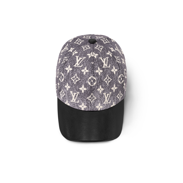ルイ・ヴィトン(Louis Vuitton) キャップ･モノグラム ジャカード デニム