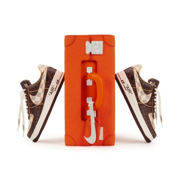 「コラボモデル」Louis Vuitton x Nike Air Force 1 Low スニーカー