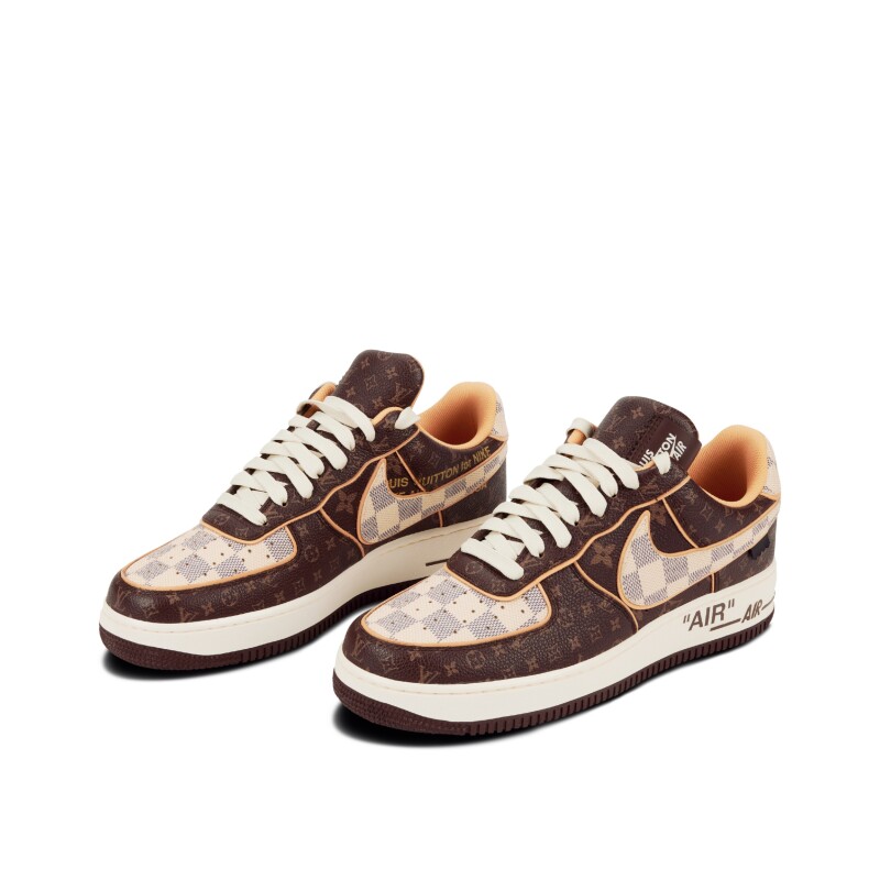 「コラボモデル」Louis Vuitton x Nike Air Force 1 Low スニーカー