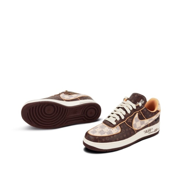 「コラボモデル」Louis Vuitton x Nike Air Force 1 Low スニーカー