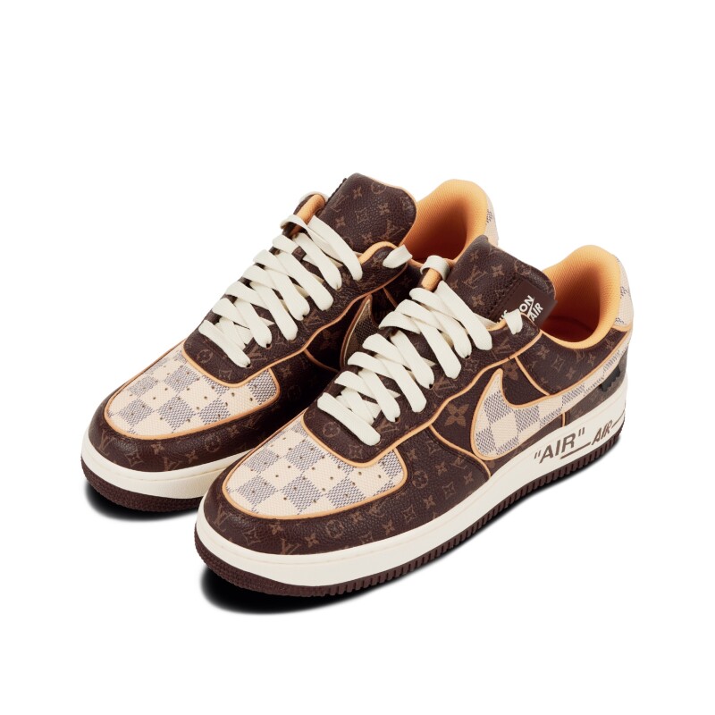 「コラボモデル」Louis Vuitton x Nike Air Force 1 Low スニーカー