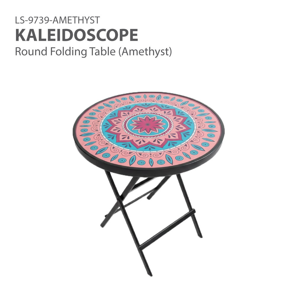 Kaleidoscope Folding Table (60x60cm)