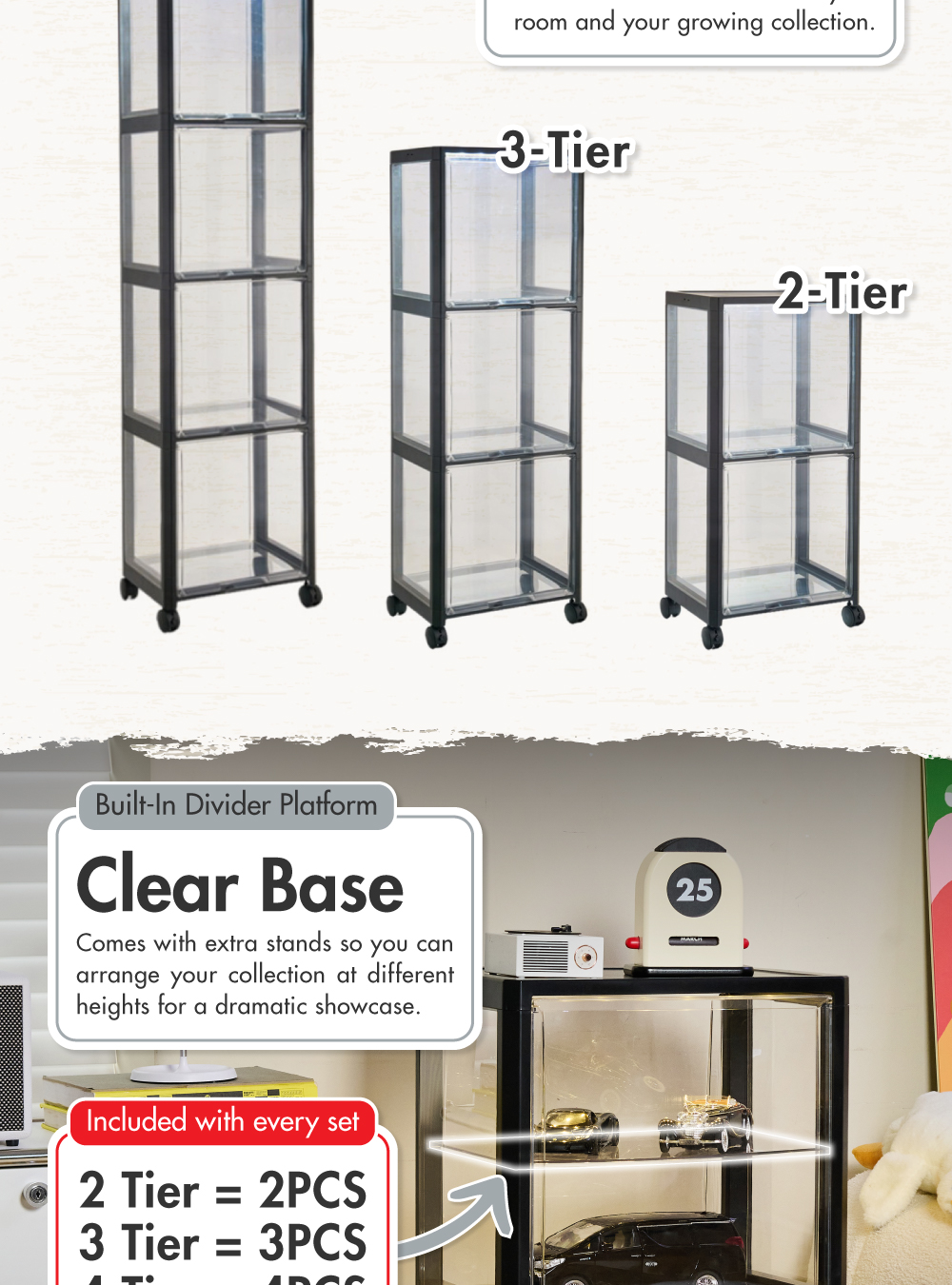 HOUZE - MegaPop Display Cabinet
