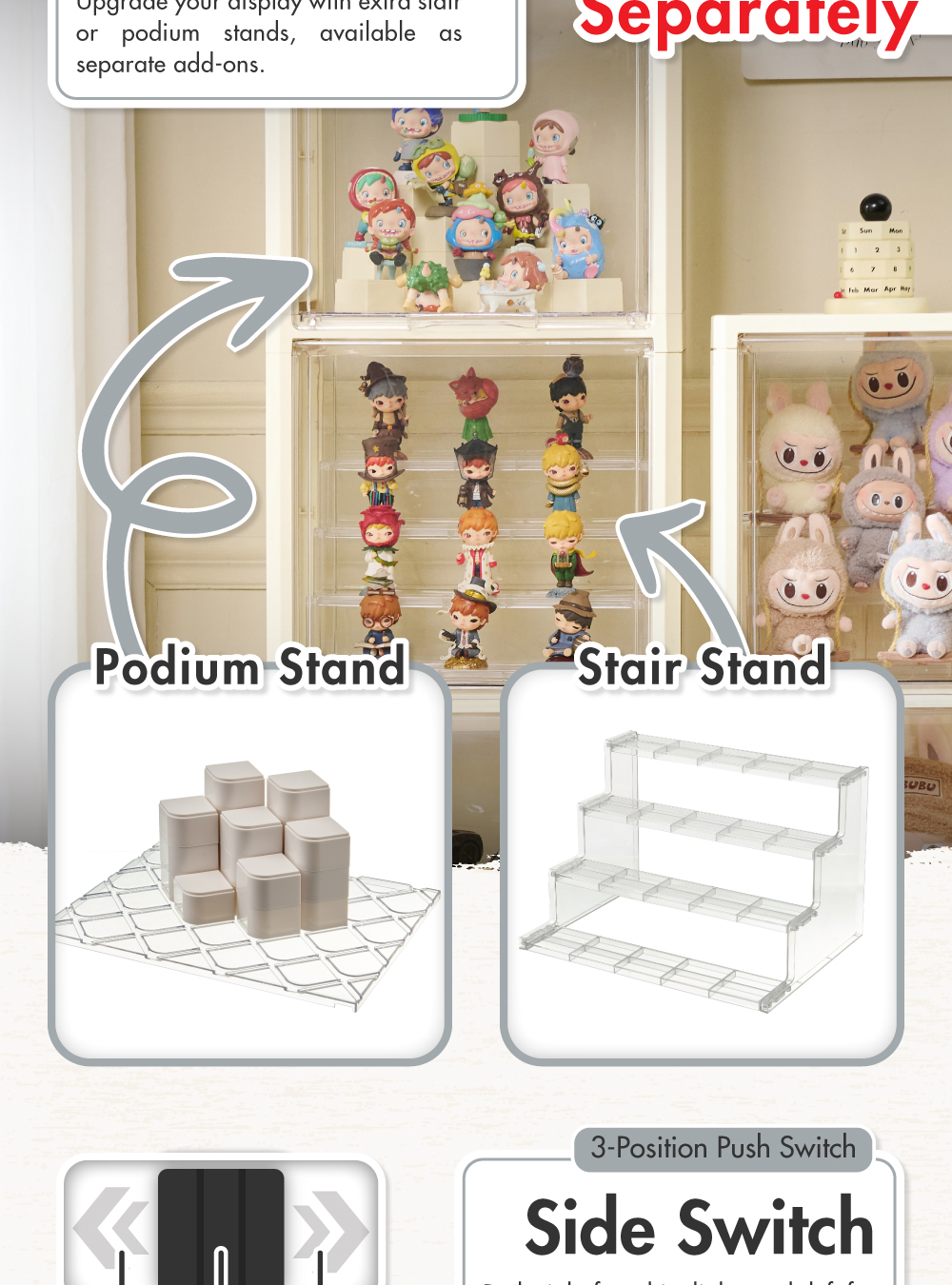 HOUZE - MegaPop Display Cabinet