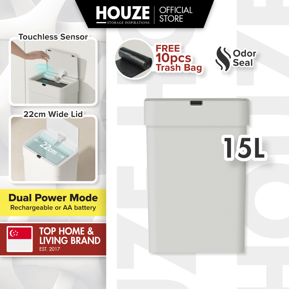 HOUZE - Nexus - 15L Sensor Smart Bin