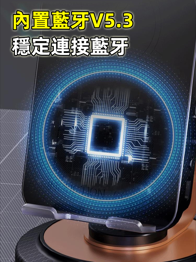 【秒變重低音】振膜自動感應音響手機支架