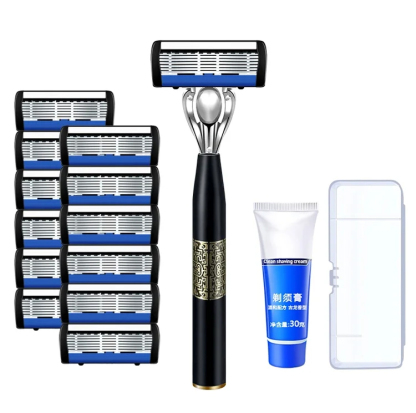 7層刀片手動剃須刀套裝