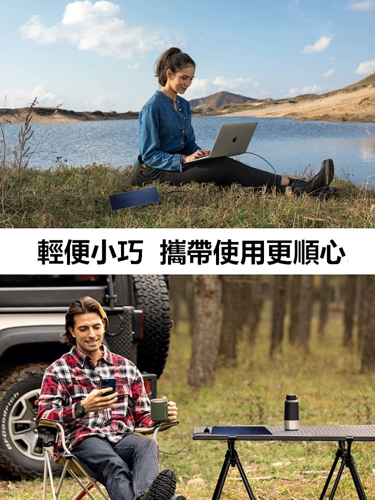 戶外USB太陽能充電板 