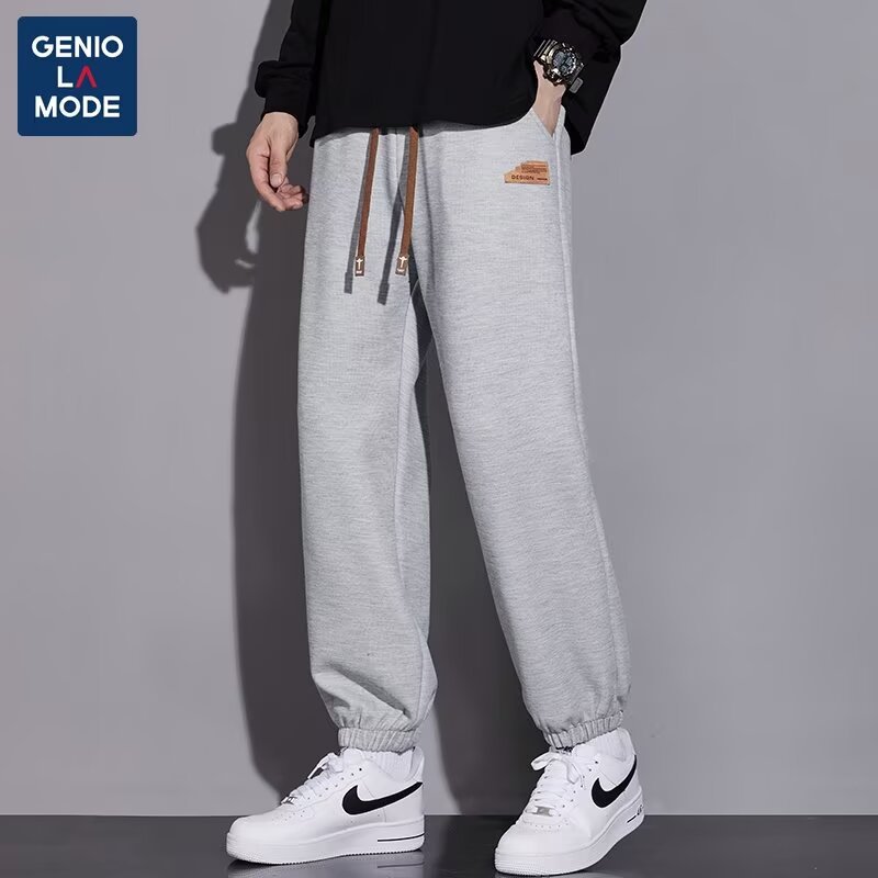 休闲裤子男款春秋季2025新款潮牌ins宽松垂感直筒运动裤