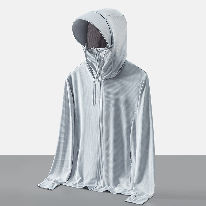 可拆帽檐抗UV透氣情侶防曬衣