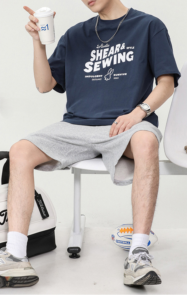 美式潮牌寬鬆重磅短袖 Tee｜男裝 Oversized 休閒短袖 顯瘦版型 現貨供應