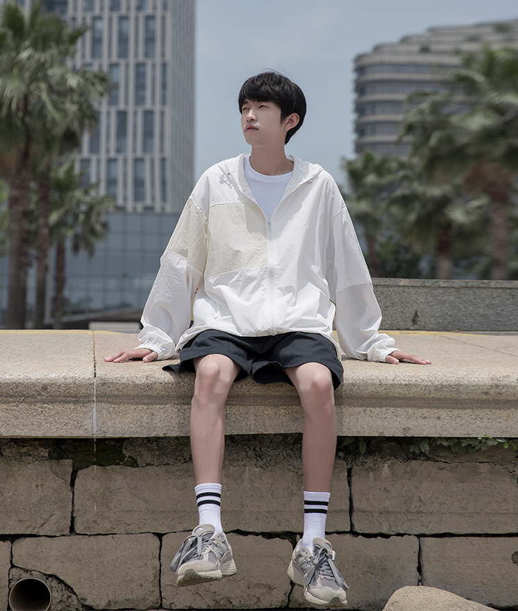男款夏季薄款防曬外套