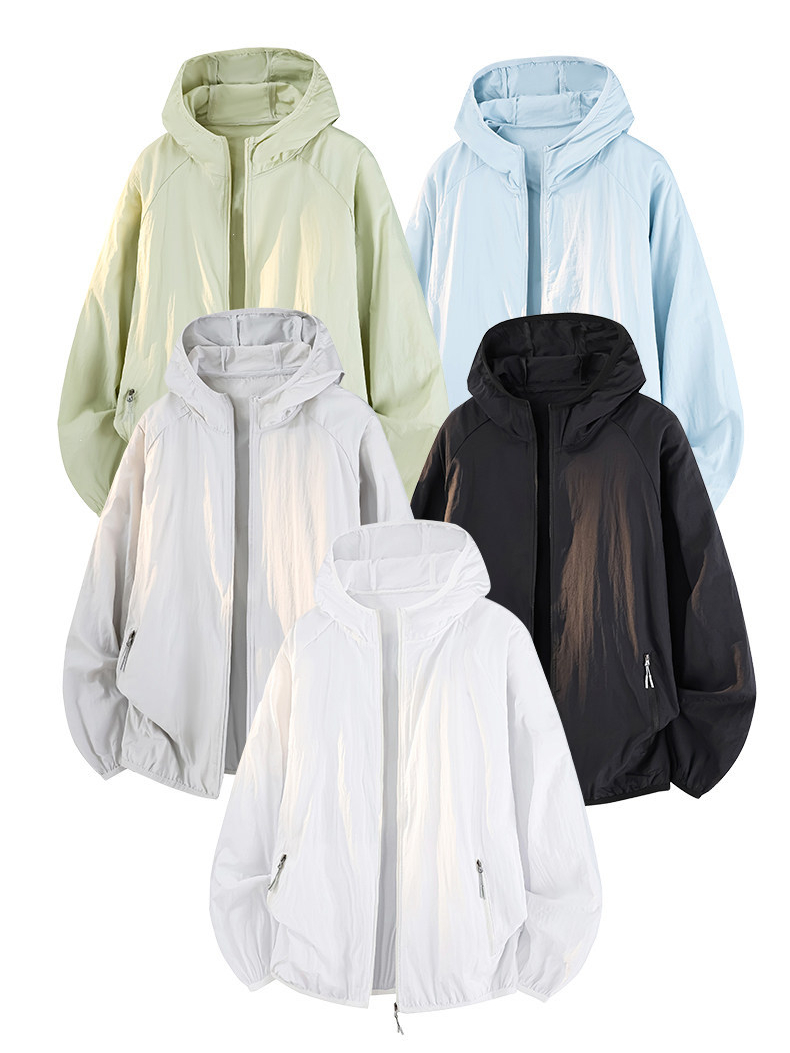 冰絲防曬衣男士夏季輕薄款抗UV防曬外套
