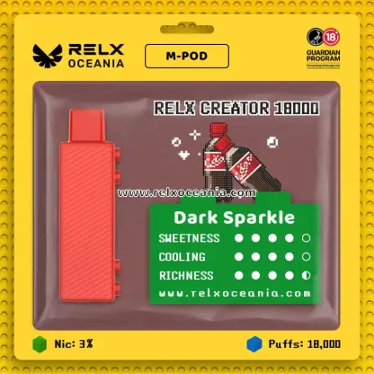 RELX_Creator_Dark Sparkle_18000Puffs