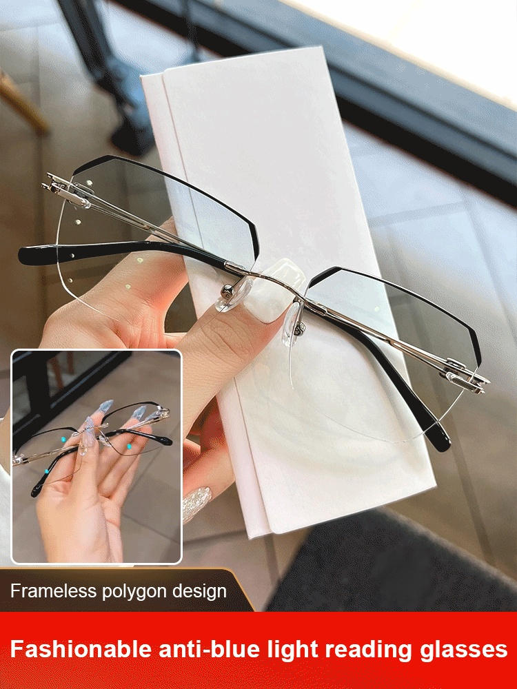 "Stylish Beyond Typical Reading Glasses" Ultra-light Retro Anti-blue Light Reading Glasses