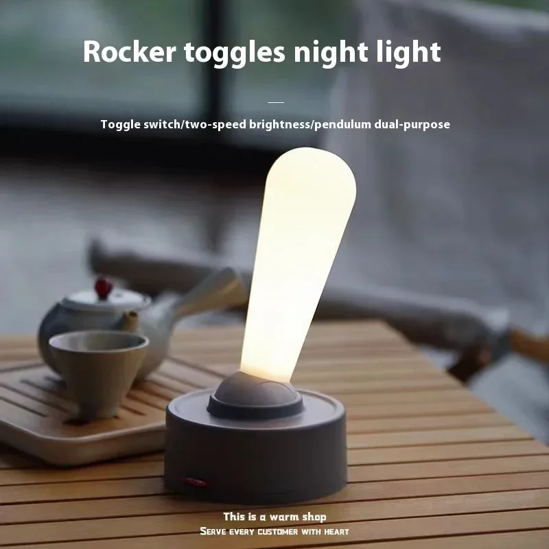  LED Night Light Dimmable Night Light Office & Home Decor USB Rechargeable Adjustable Brightness Nightlight 2 Mode Bright Night Light for Adult Kid