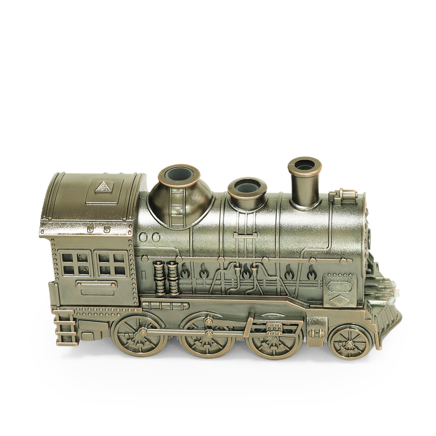 Mini Train Shape Aromatherapy Essential Oil Diffuser Ultrasonic Cool Mist Air Humidifier with LED Lamp Aroma Difusor Atomizer