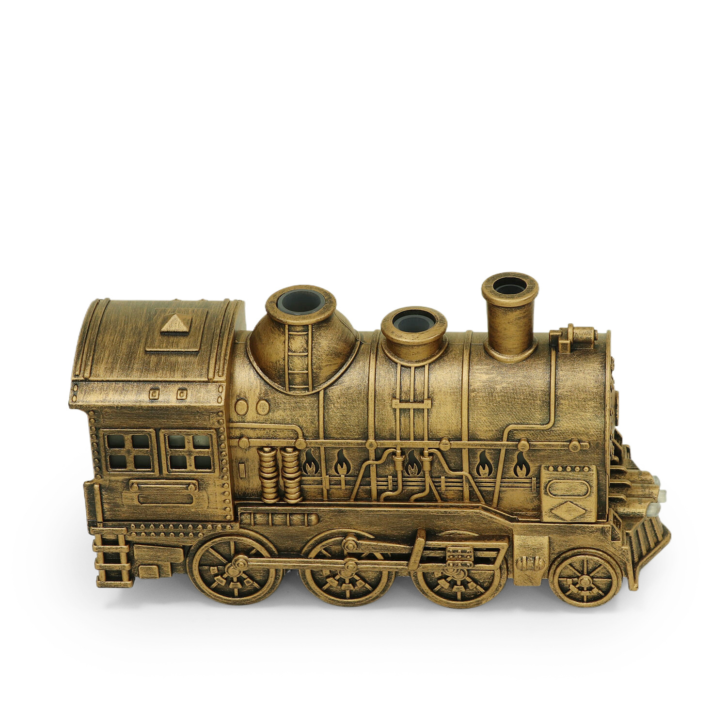 Mini Train Shape Aromatherapy Essential Oil Diffuser Ultrasonic Cool Mist Air Humidifier with LED Lamp Aroma Difusor Atomizer