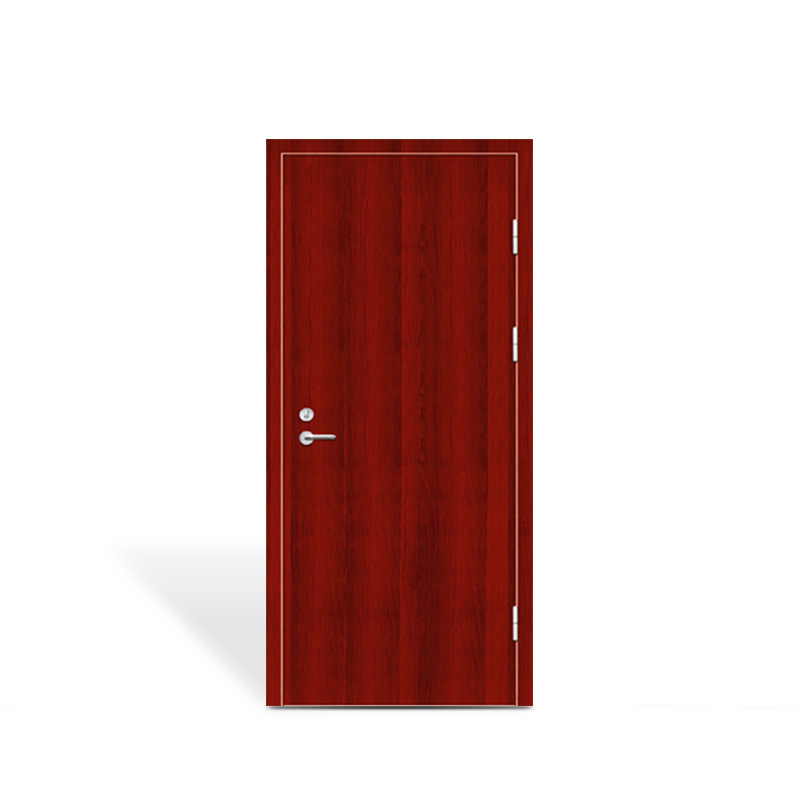 Wooden paint-free thermal insulation fire door