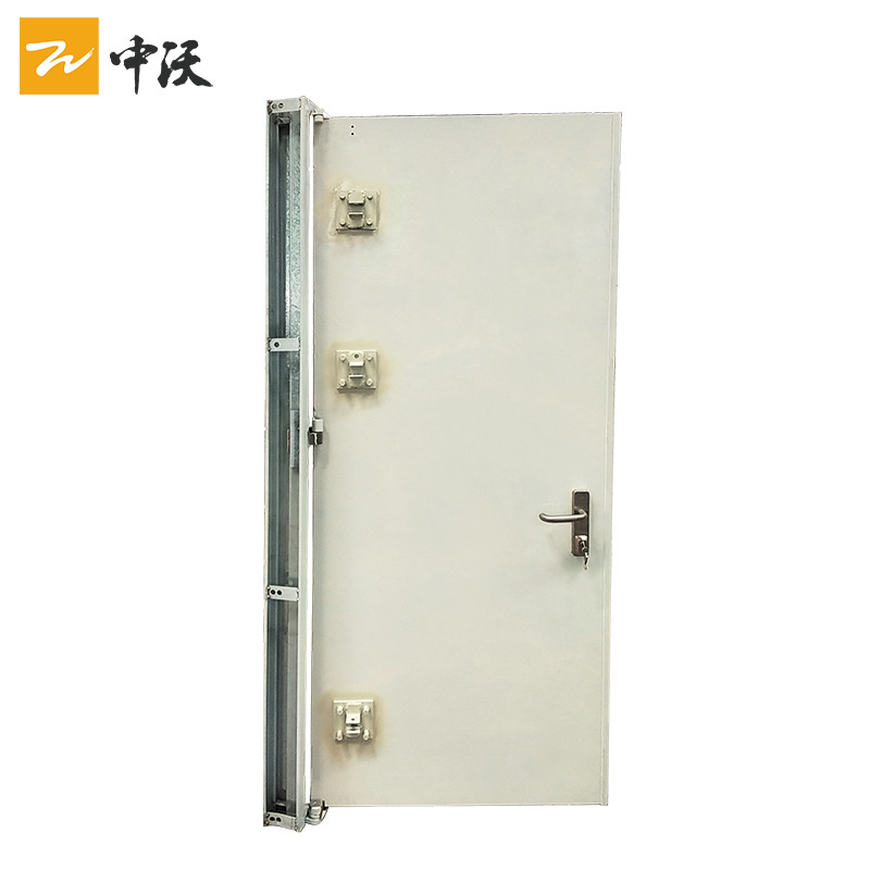 Stainless steel fire door wind pressure resistant closed door