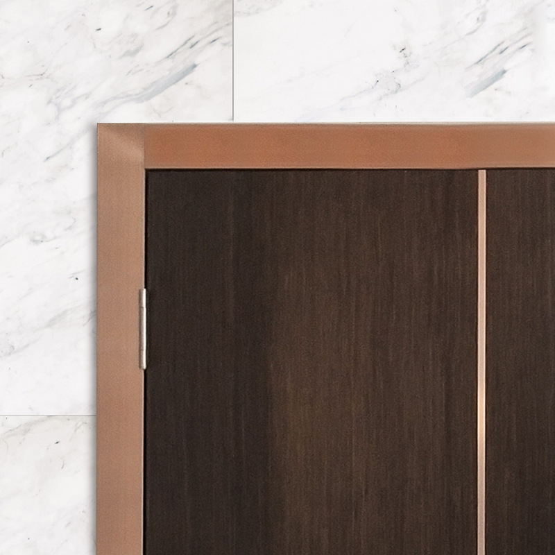 High-rise building pipeline shaft engineering grade steel fire door