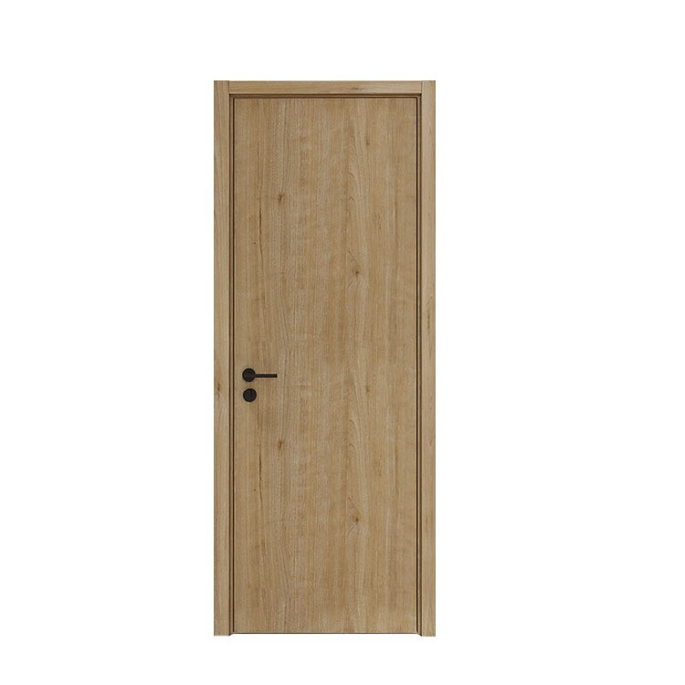 Wooden paint-free thermal insulation fire door