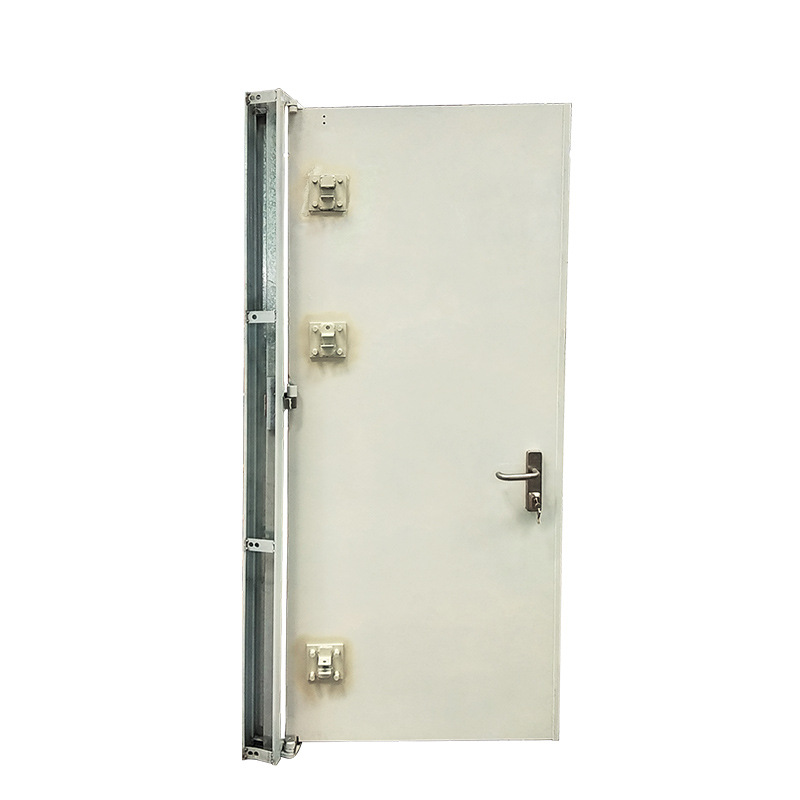 Stainless steel fire door wind pressure resistant closed door