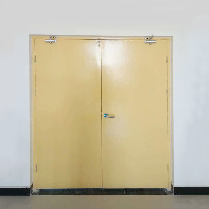 Fire escape single opening double opening fire door