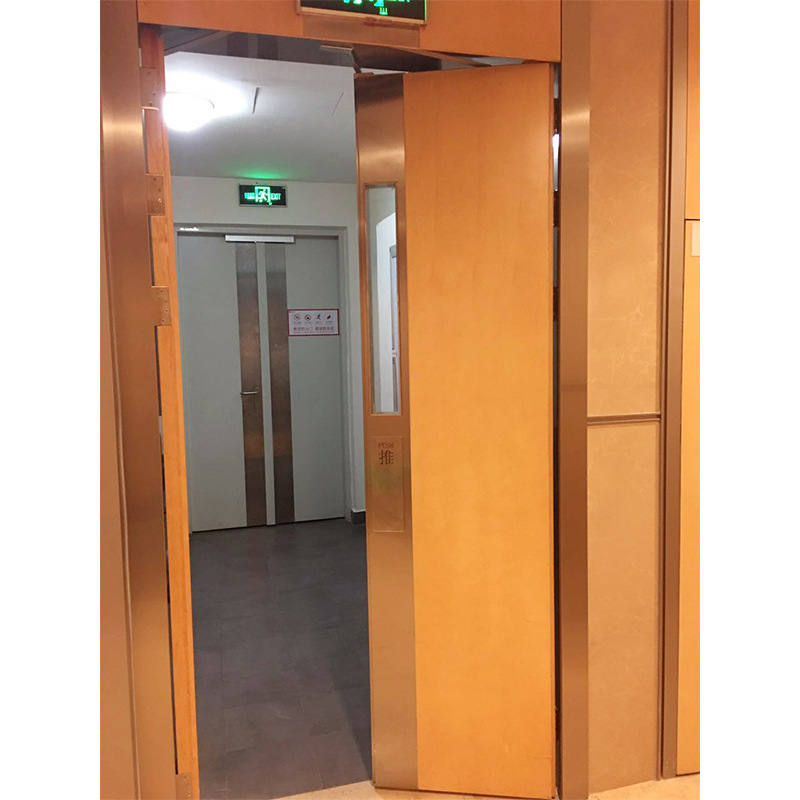 Hotel refined steel soundproof fire door