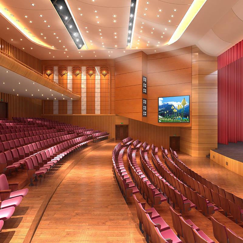 Cinema conference hall soundproof steel fire door
