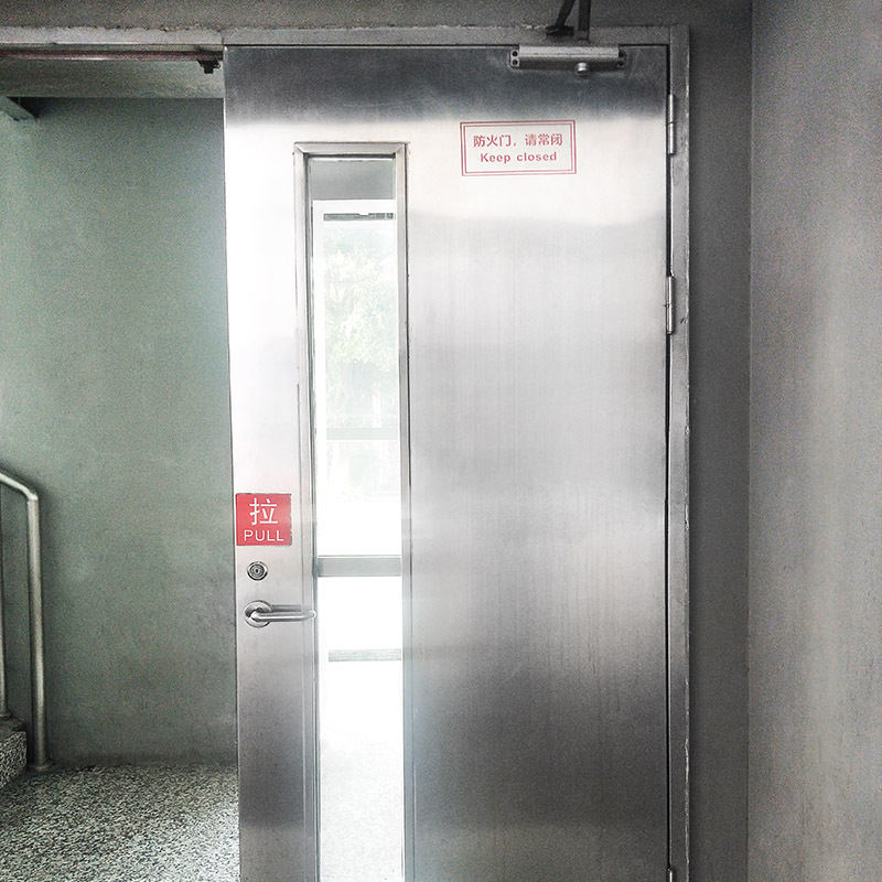 Stainless steel fireproof glass window fireproof door